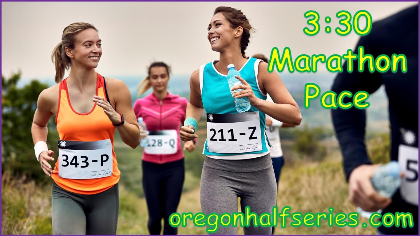3-30 Marathon Pace-What Pace is a 3 Hour 30 Minute Marathon